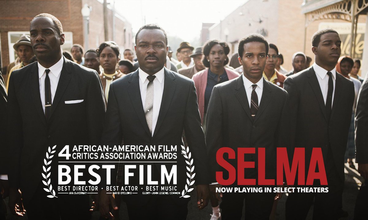 SelmaMovie's tweet photo. SELMA is now playing in select theaters, everywhere Jan. 9th. Get tix now: http://t.co/OWsQka39sr http://t.co/rL1dtZj3ne