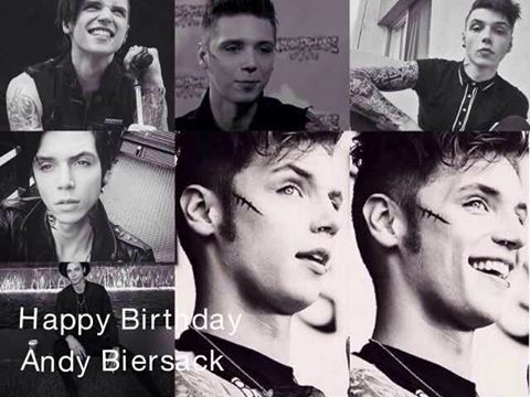 Happy birthday Andy Biersack! 