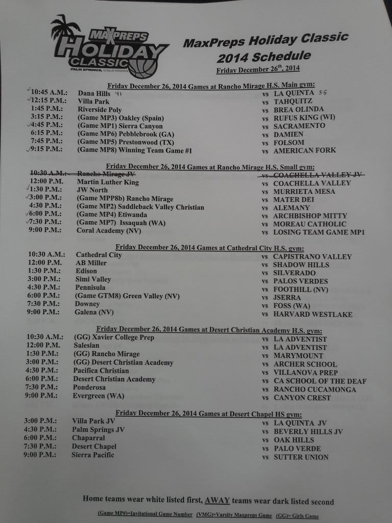 RonMFlores's tweet photo. Here for the 1st day of @MPHolClass . Here is the schedule for Friday #hsbb #grassroots #merinomagic http://t.co/GVKyg89m48