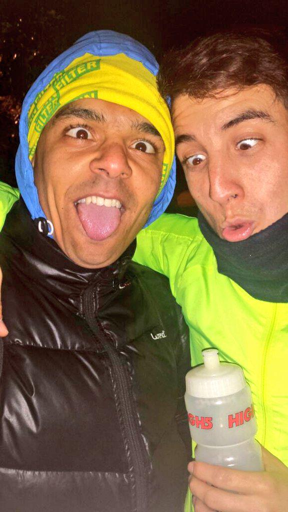 Quien dijo vacaciones en navidad ? Así hemos acabado <a href="/AsarafSellak/">Asaraf sellak</a> y yo después de unos cuantos miles... #SumaYsigue