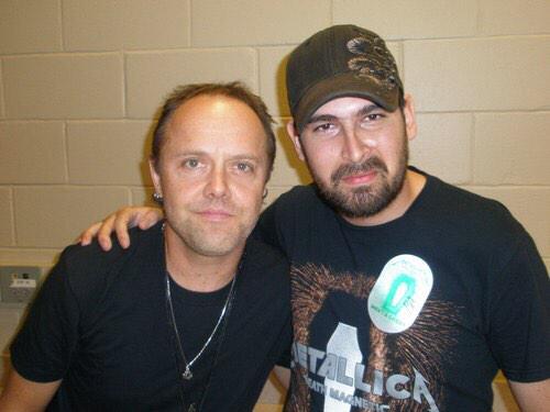 Happy bday to my bud Mr. Lars Ulrich!!! Greetings from Ecuador!!  