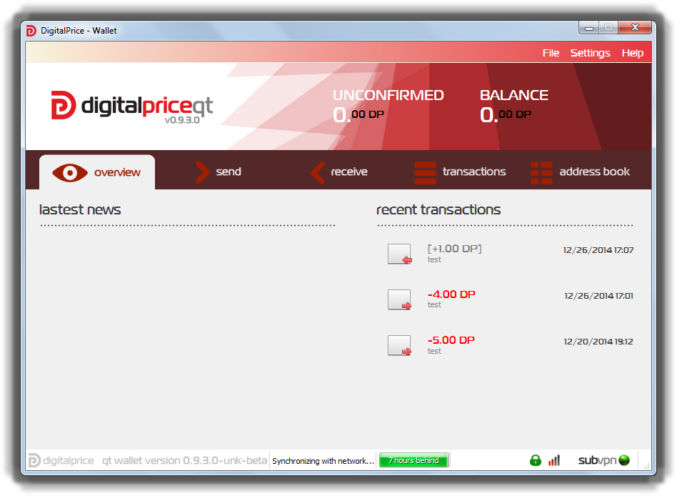 DigitalPrice's tweet image. New version GUI updates have been completed with the subvpn feature. - bit.ly/1vx8HPC