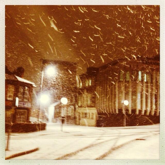 Lea3122's tweet photo. Thanks for ordering the snow @Jonny_Wilkes Nice little touch!!! Excited for the show now x http://t.co/ns35mrQK9i