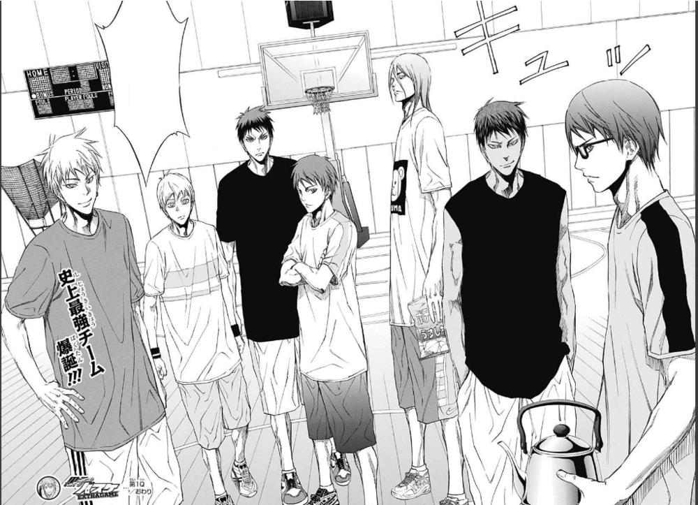 syphadelic's tweet image. HOLY FUXKIGN SHIT!! KUROBAS EXTRA GAME &amp;amp; THE GENERATION OF MIRACLES GATHER!! ~~ #KnB #ExtraGame