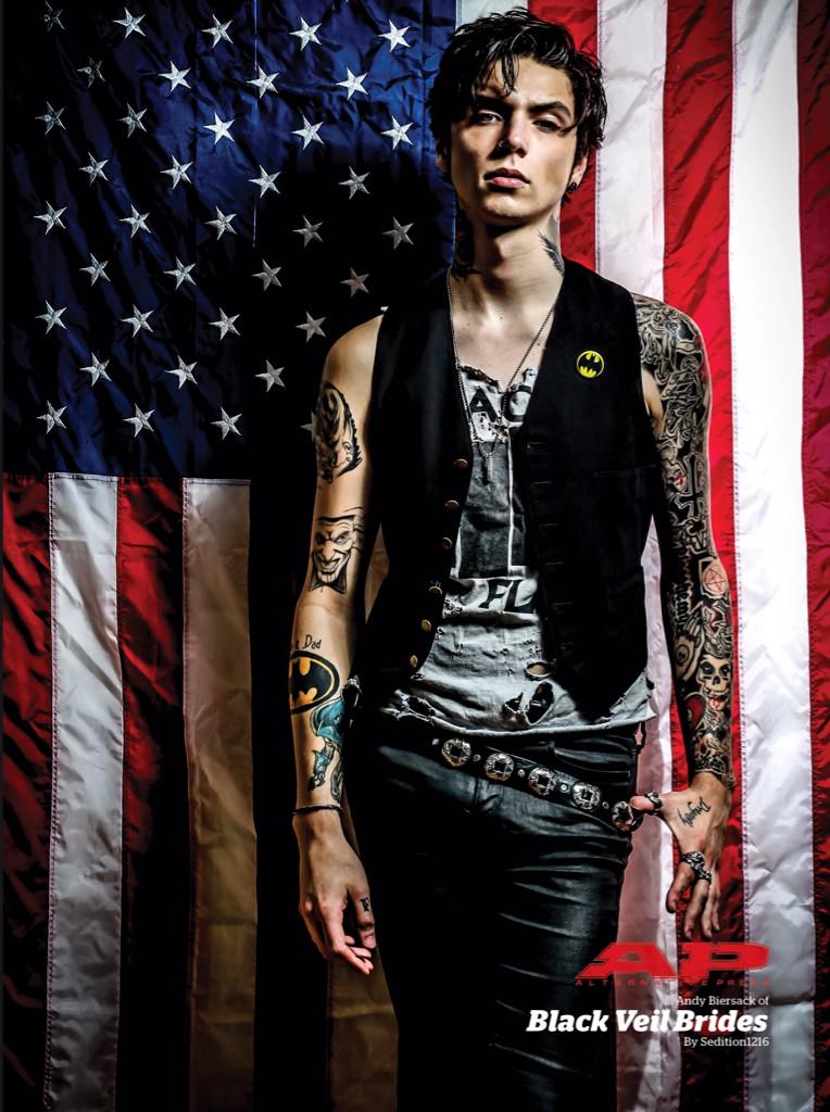 Happy birthday to this guy, Andy Biersack   