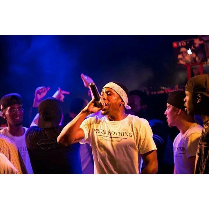 From_NothingFN's tweet image. Notre artiste @FlowllyMusic en &quot;From Nothing&quot; lors de son show à l&apos;Undertown#FNWS #Flowlly #FromNothing #WecanSucceed