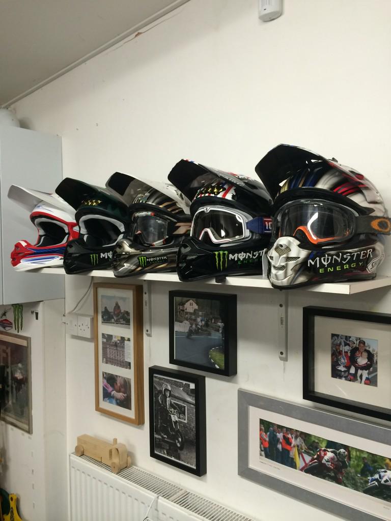 Row of shoei's!!! #justsaying
