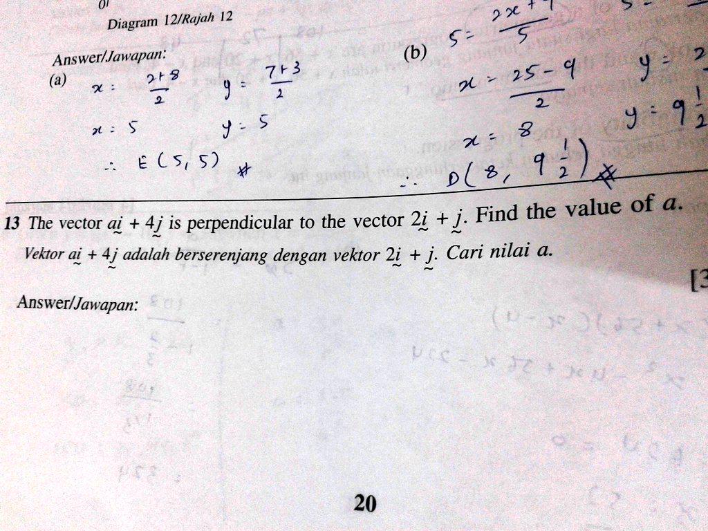 kenapaaddmaths's tweet image. #Question8