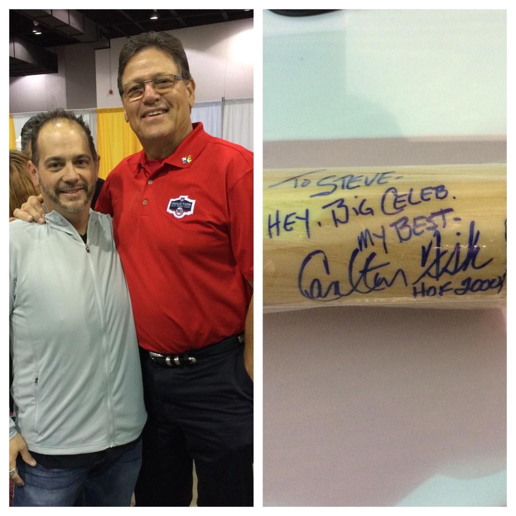 Happy birthday to my boyhood hero and good friend, Carlton Fisk!  