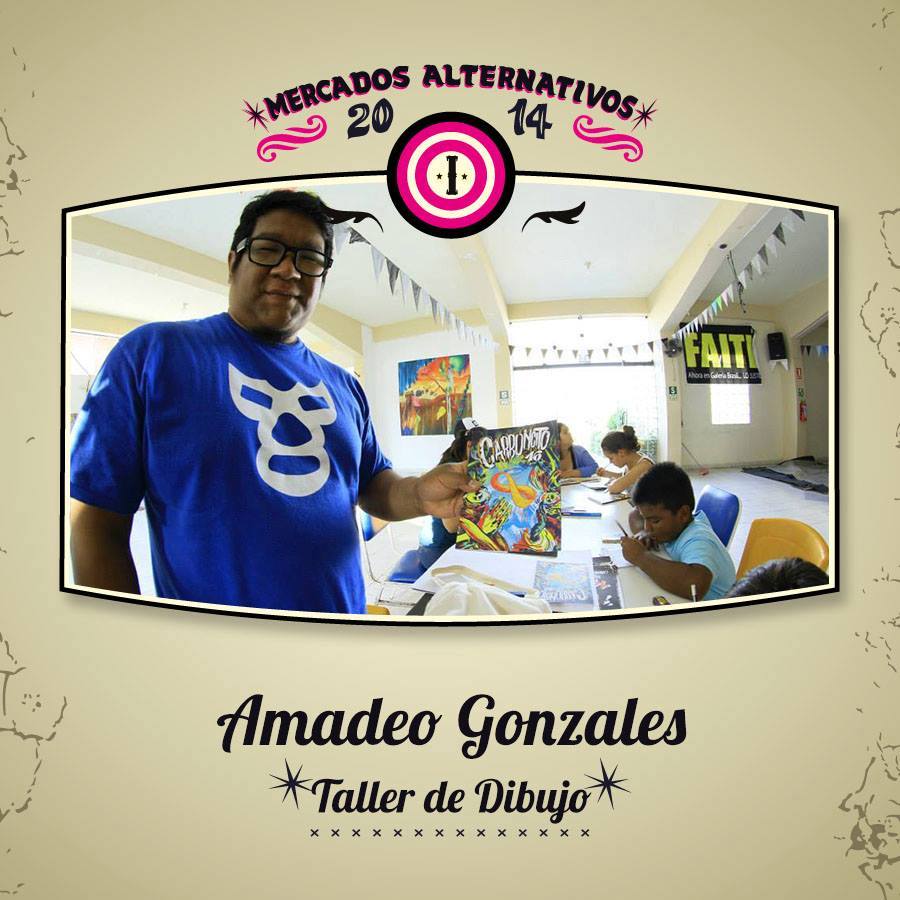 HOY en #PerúIndependiente :Taller de Dibujo con Amadeo Gonzales 4pm!! Recomendamos venir con el <a href="/MetropolitanoPT/">Vincenza Biagi️</a> !