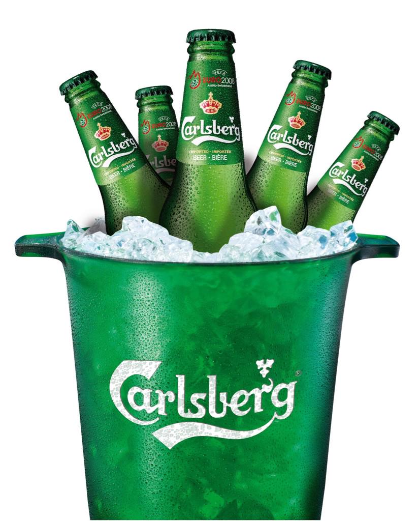 carlsberg ice bucket