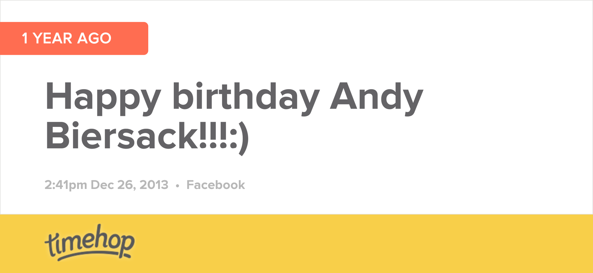 Again happy birthday Andy Biersack!!!:)  