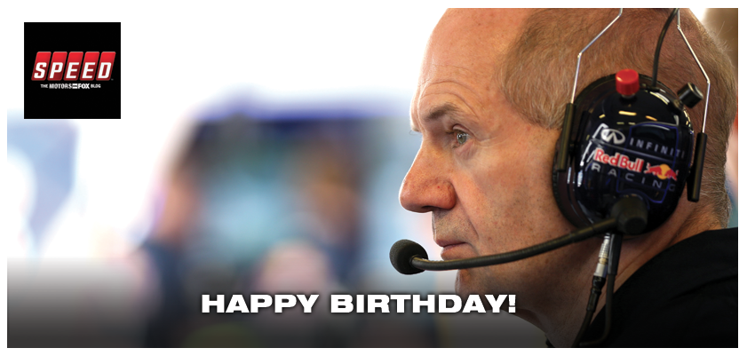 Wishing a HAPPY BIRTHDAY to Adrian Newey! 