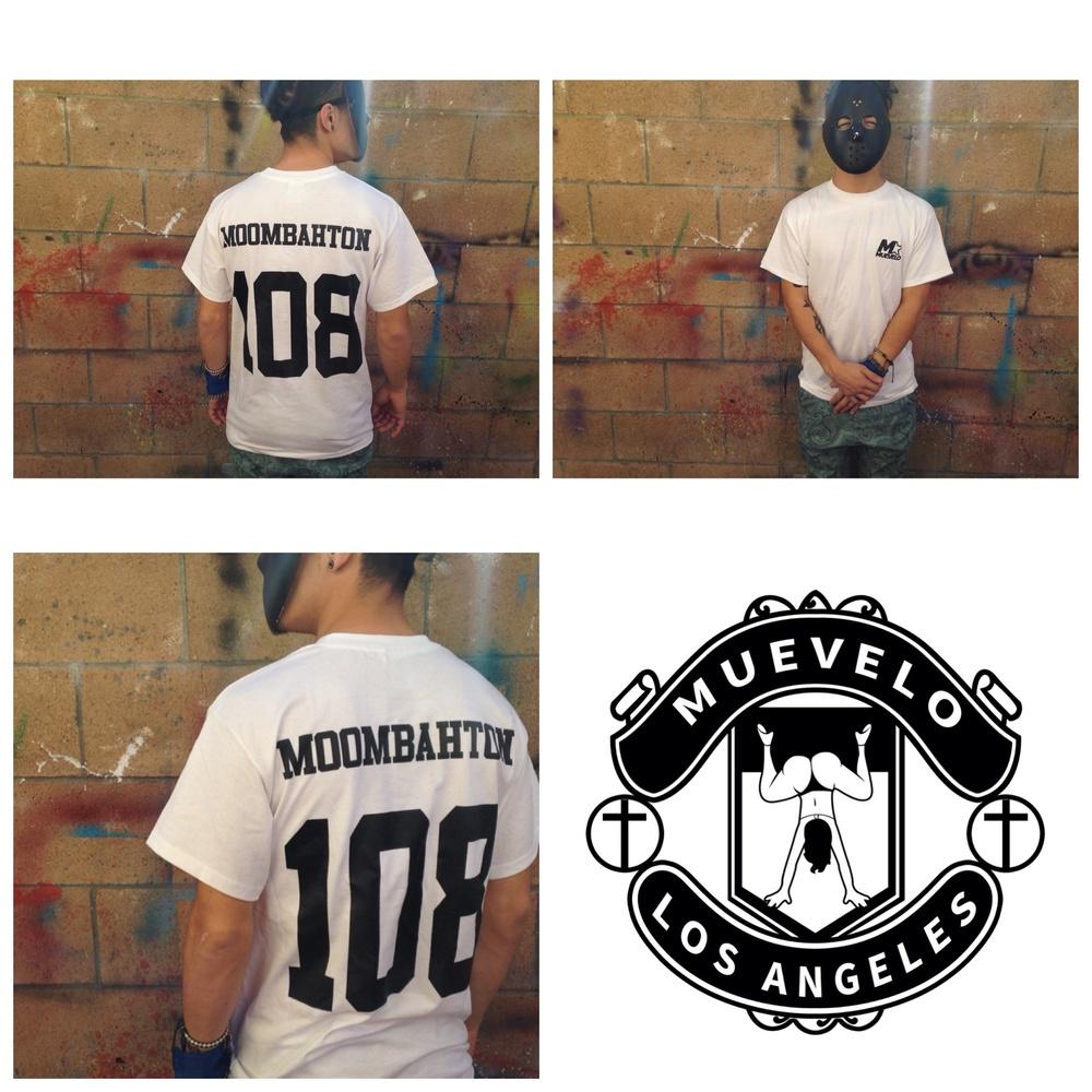 Get your Muevelo Moombahton 108 Tee NOW!!! #mueveloLA #moombahton 
GRAB THEM HERE: tinyurl.com/jvlae34