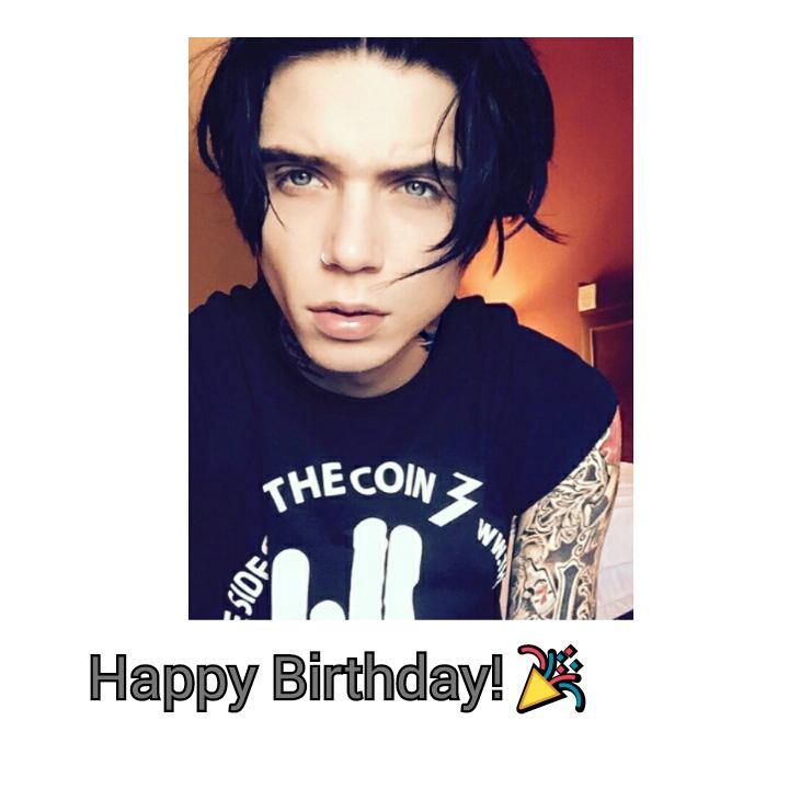 Happy Birthday!!! Andy Biersack       24th omg ilysm Have an awesome day! 