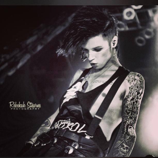 Oh my love oh my love Happy Birthday!!!  Andy Biersack !!!  