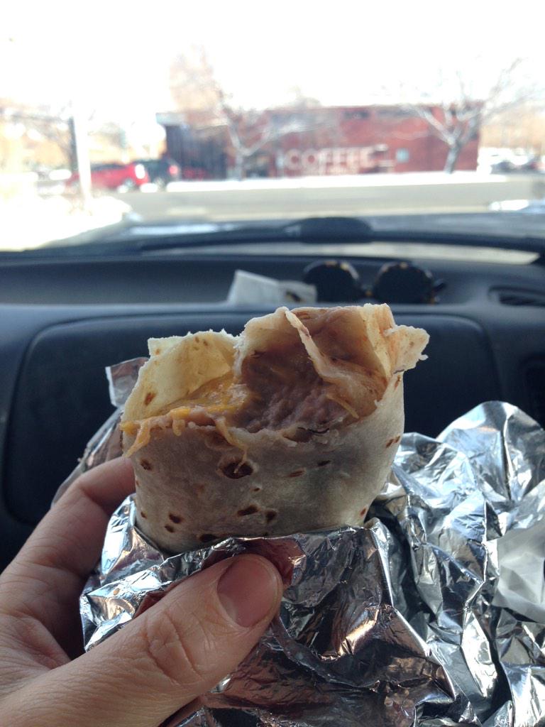 One of the treasures of Salt Lake City is its mad burrito game #albertos #burritos #beanncheese