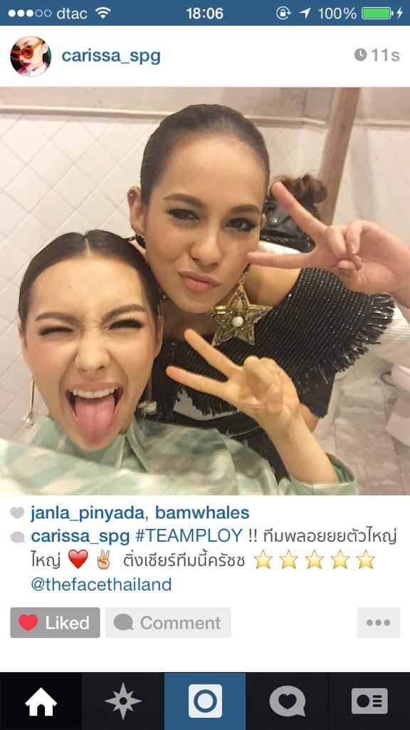 Bamwhales's tweet image. แง้นั่ลล๊ากกกกกกก 😭❤️ #thefacethailand #teamploy