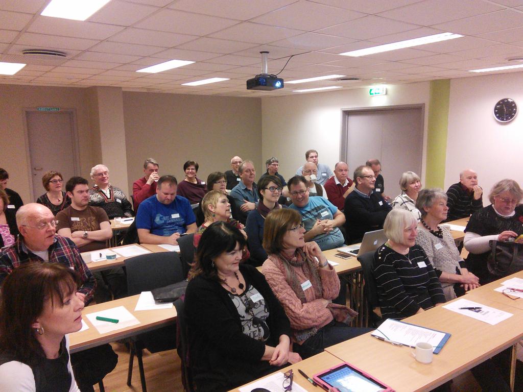 sangerforum's tweet image. Distriktstreff i Norsk sangerforum samler representanter fra hele landet.  #kodi15