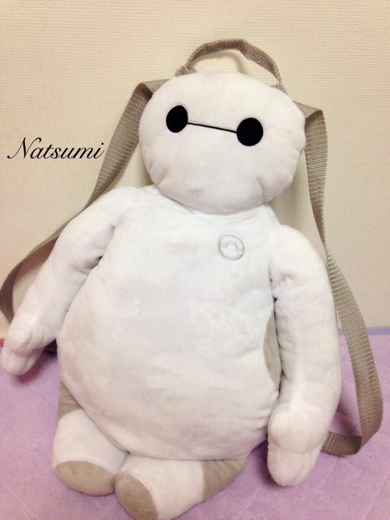 なつみ ついについについについに ベイマックスのリュックが届きました すごく可愛い 今度ディズニーランド行くとき背負っていきます かわいいと思ったらrt ベイマックス ベイマック好きな人rt Http T Co 1zoe1oirh1