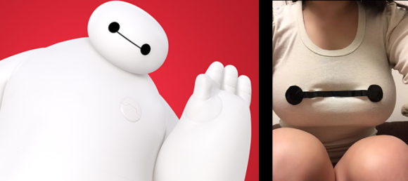 CafeStoryTH's tweet photo. ผมนี้อึ้งเลยครับ! เมื่อสาวคนนี้คอสเพลย์หน้า Baymax ใน Big Hero 6 โดยใช้เพียงหน้าอกของเธอ http://t.co/Drxsgeup0x http://t.co/xrDBIiJkty
