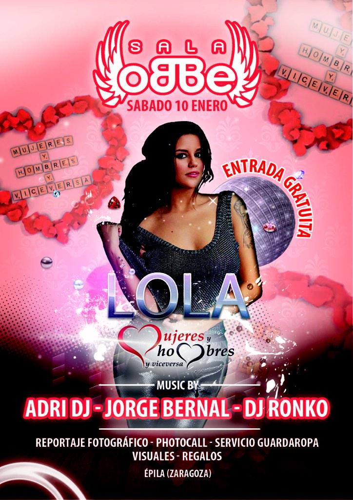 salaobbe's tweet photo. Esta noche os esperamos en @salaobbe 🔊🔊con @lolitaftv23 de MHYV ((ENTRADA GRATUITA)) 😜😜 http://t.co/u7c7IyC06v