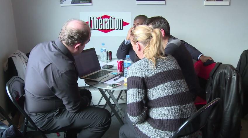 [VIDEO] Charlie chez "Libé" : "entre joie et tristesse" u.afp.com/Rav #AFP