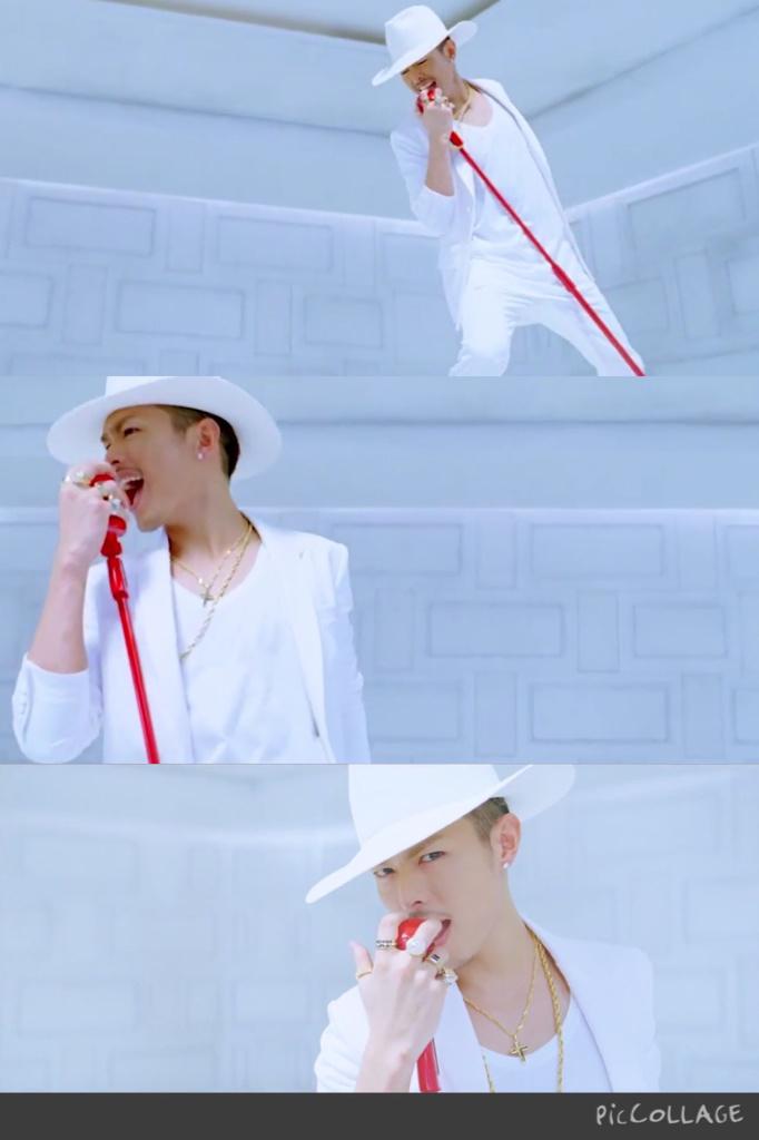 スクショピンバージョンも作ってみました💙 #登坂広臣#今市隆二