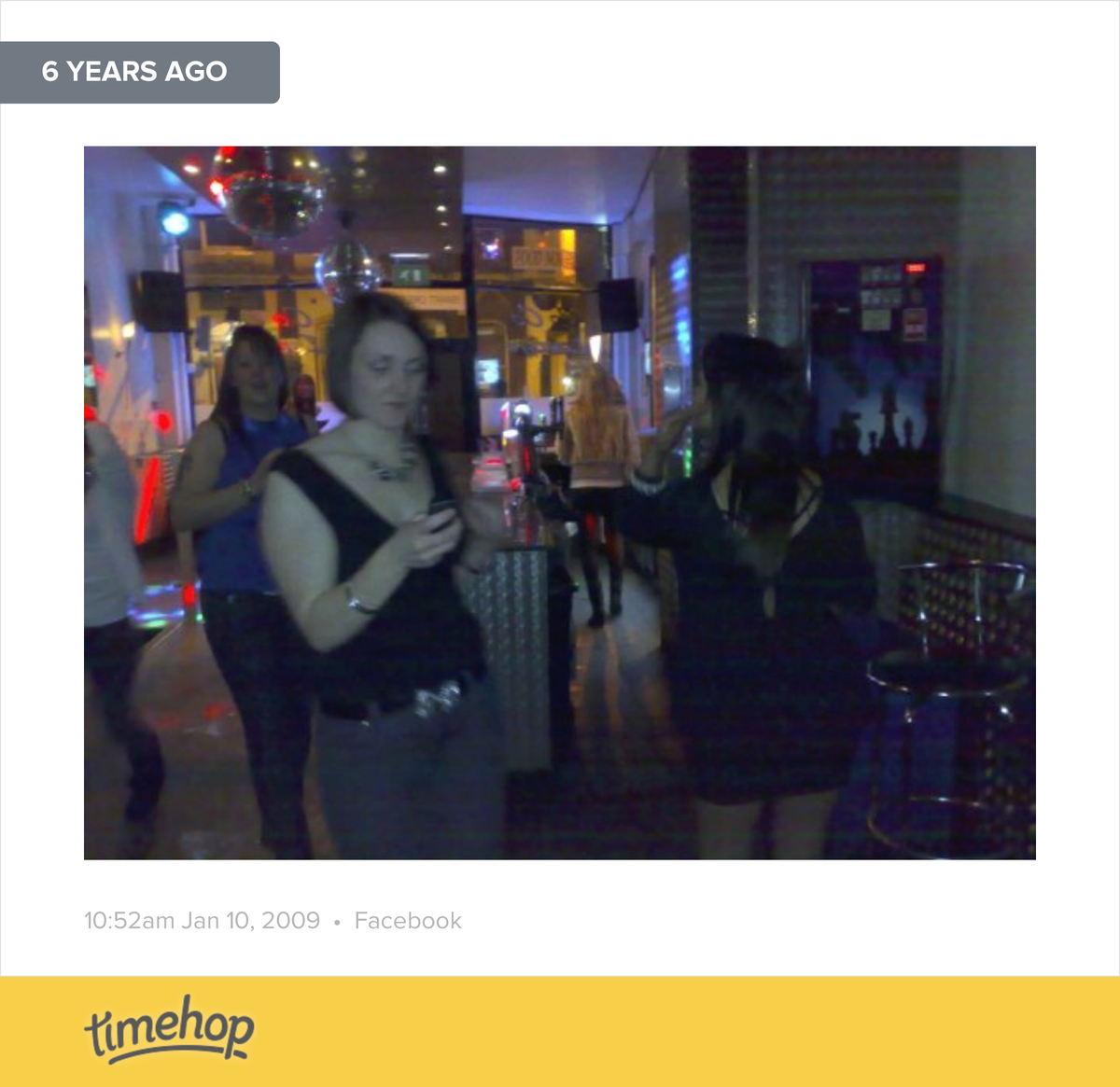 omg loulou look at this! Me, you and Vicky haha! Those were the days! I cant believe its 6 years since that thoug...