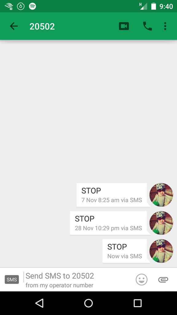 gravitygrave's tweet image. @O2 how do I actually get you to stop texting me? This obviously isn&apos;t doing the job.