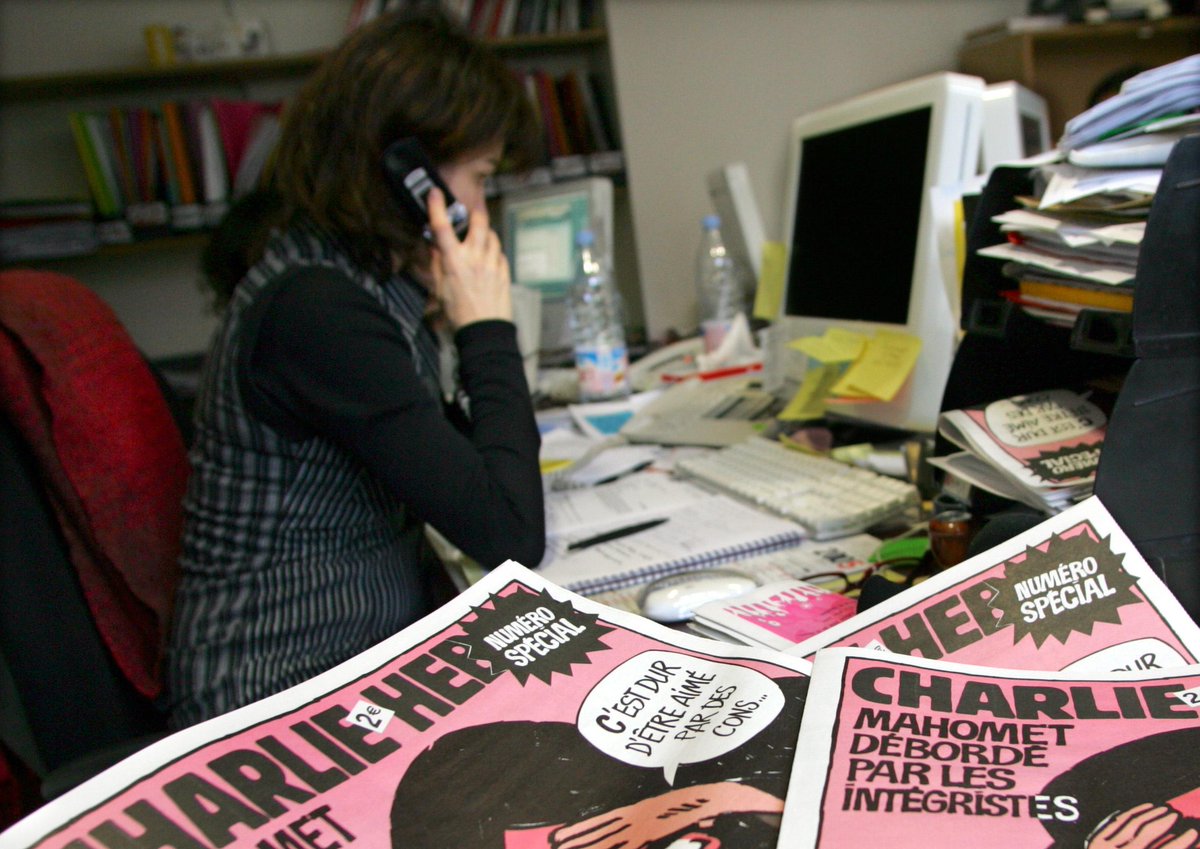 euronews's tweet photo. Next #CharlieHebdo will be  out on Wednesday, reports AFP. A million copies will be printed.

#JeSuisCharlie http://t.co/iWVGQAAifc