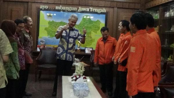 Pakgub Jateng Ganjar Pranowo, "GAFATAR top markotop"