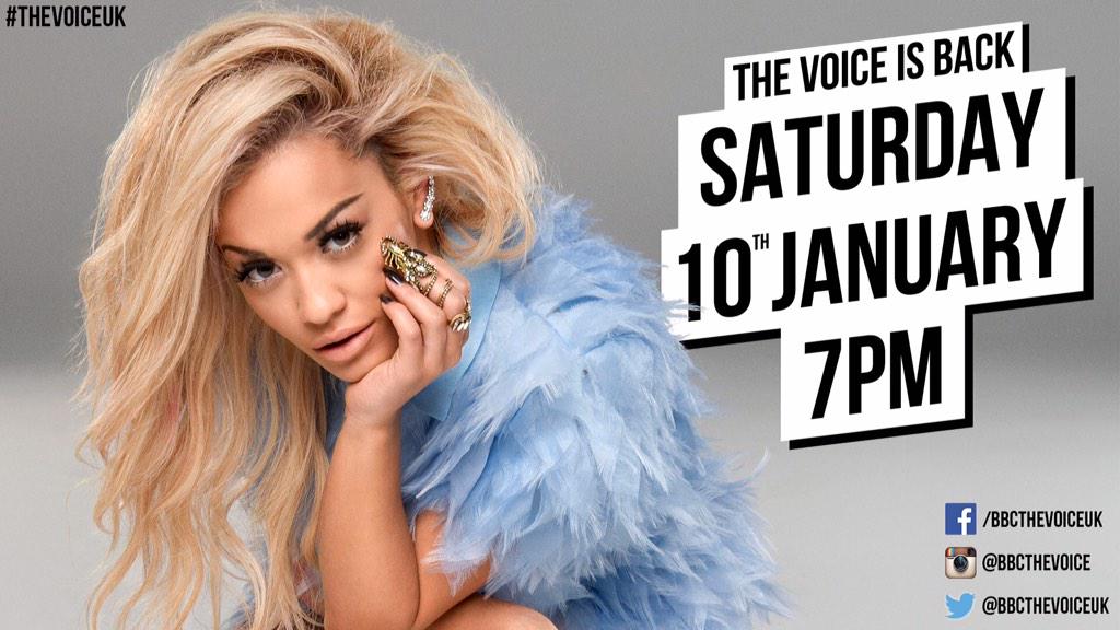 RitaOra's tweet photo. 2 days to go!! @BBCTheVoiceUK #TeamRita #excited #thevoiceuk http://t.co/OTAIzla9bW