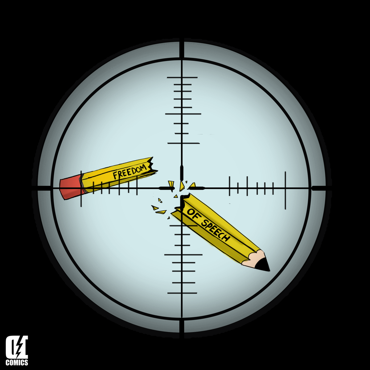 DIComics's tweet photo. Rest in peace. #CharlieHebdo #JeSuisCharlie. http://t.co/Hh5FN47Xyk