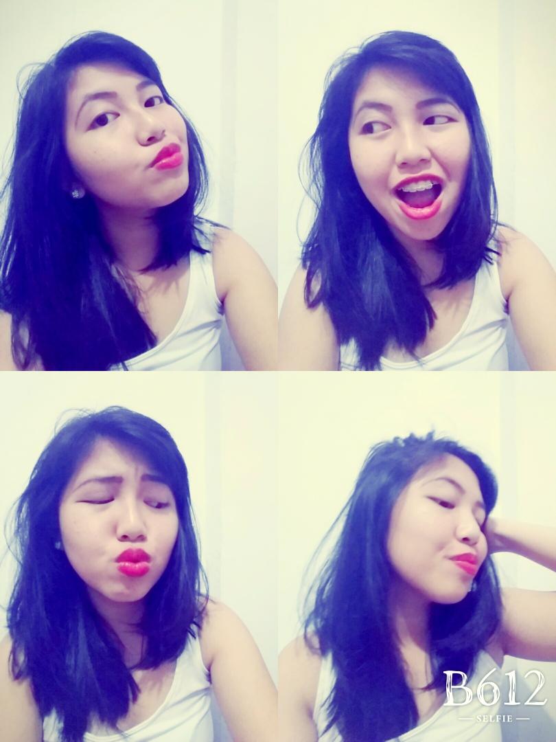 Red is sexy beib 💋💋 (crazy selfie)