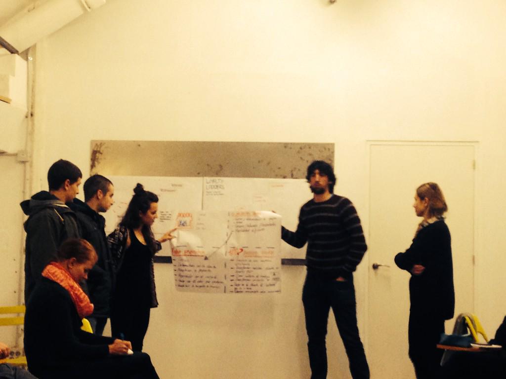 KmonCoop's tweet photo. Kmon members together with other #MTAYleaders presenting in @MOB_BCN @MondragonTA #leadership http://t.co/djbu731m7K