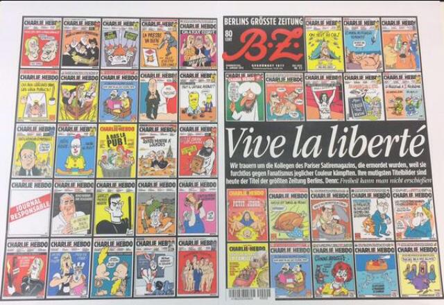 dismoikarine's tweet photo. #NotAfraid #NousSommesCharlie partageons ces unes de Charlie Hebdo #liberte ... http://t.co/LuVHs6LLRq