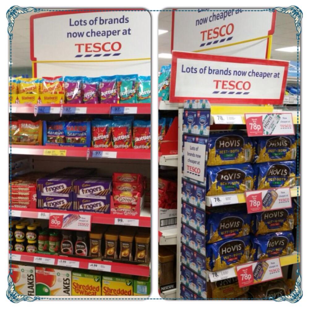 5400Express's tweet photo. Lower prices now at Tesco on everyday brands #happycustomers @jeanie_hughes @ziggyhamer http://t.co/RgOefeues6