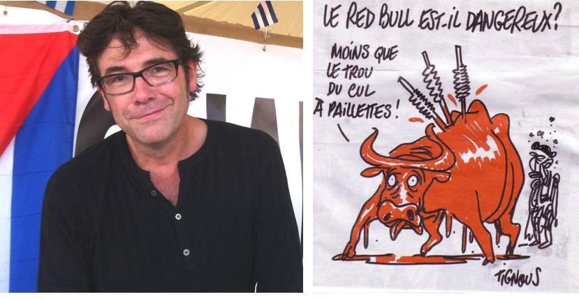 Muriel_FUSI's tweet photo. Hier, les taureaux ont perdu de talentueux défenseurs anti #corrida #CharlieHebdo (via @inexplore) http://t.co/MMPslrvfWF