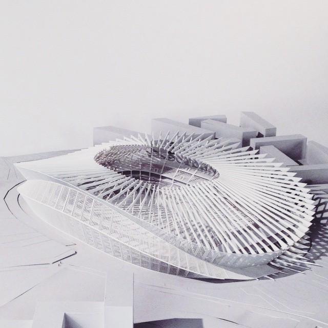 archisound's tweet photo. “@next_architects: by casoyi #NEXT_TOPwith @chasepitner #finalmodel #architecture #architectureschool #si... http://t.co/QJ9XH7HwRv”美しい構造モデル