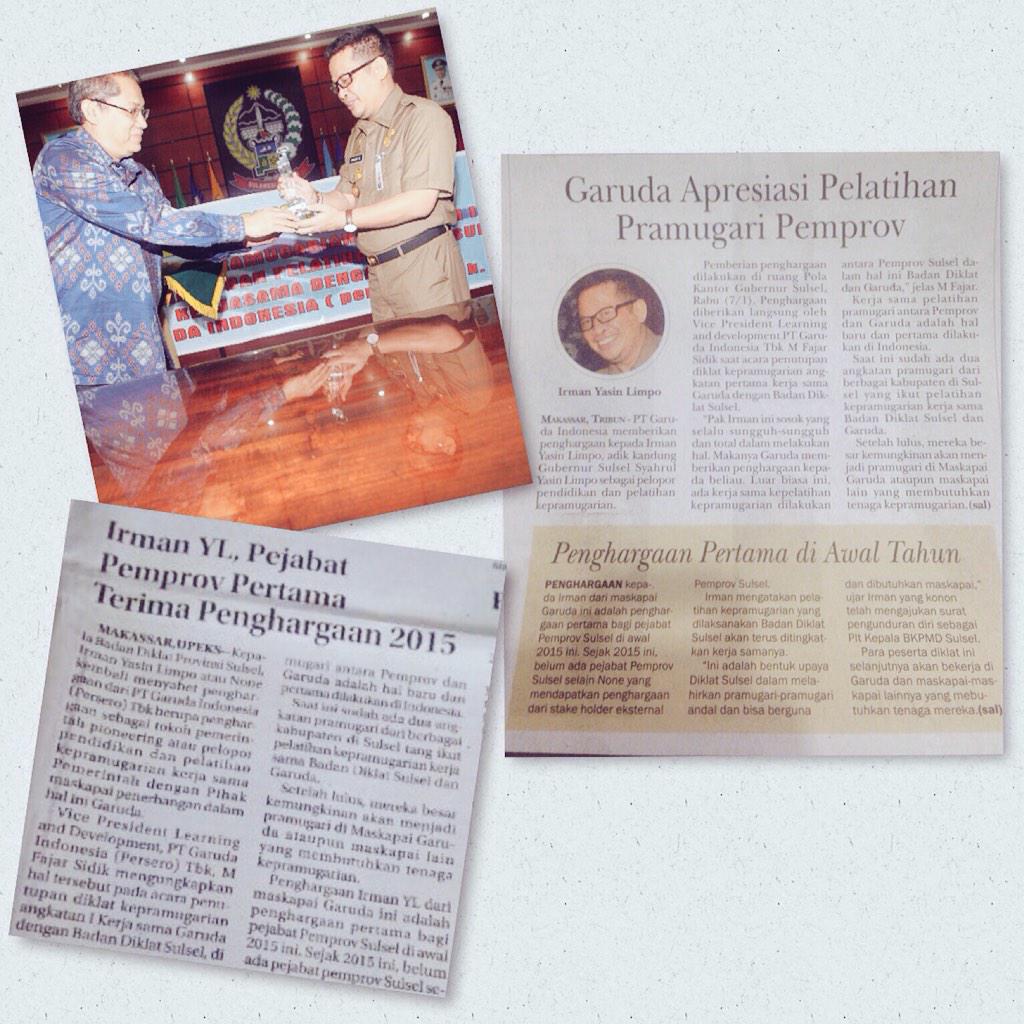 putridewiyanti's tweet photo. Selamat @NoneMacan atas penghargaannya diawal tahun ini. Semoga lebih berkarya lagi @tribuntimur @faktaMAKASSAR http://t.co/UB1DYmf9rk