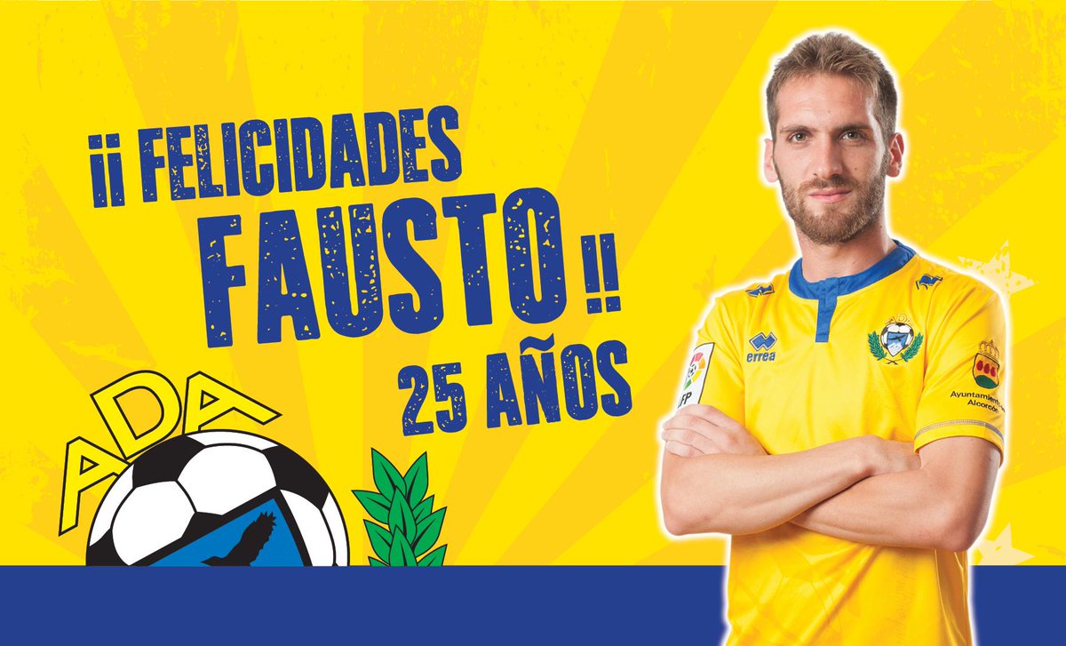 AD_Alcorcon's tweet photo. Pues sí, muchos lo habéis adivinado!. Hoy cumple años @FaustoTienza. Recibirá él también la llamada de alguien? :)) http://t.co/qul8NVb04S