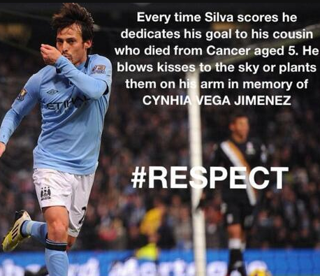 \" Happy Birthday David Silva 