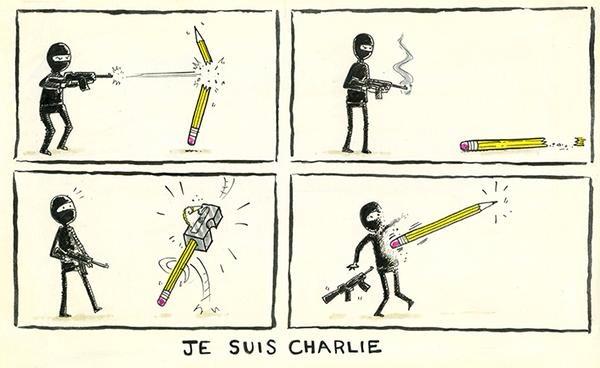 RPanh's tweet photo. Je suis Charlie... http://t.co/PBEts231eW