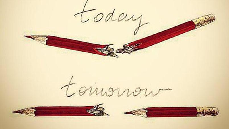 Les artistes entrent en résistance après l'attentat de #CharlieHebdo #JeSuisCharlie bit.ly/1wXDN2k