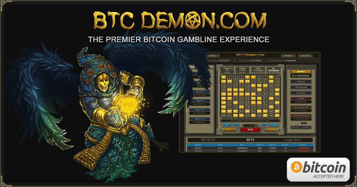 BTCsoul's tweet image. BTCDEMON-1％ Edge / Active Chat / Free Bitcoin Faucet #bitcoin
#btcdemon  #GAMBLING #DICE
btcdemon.com