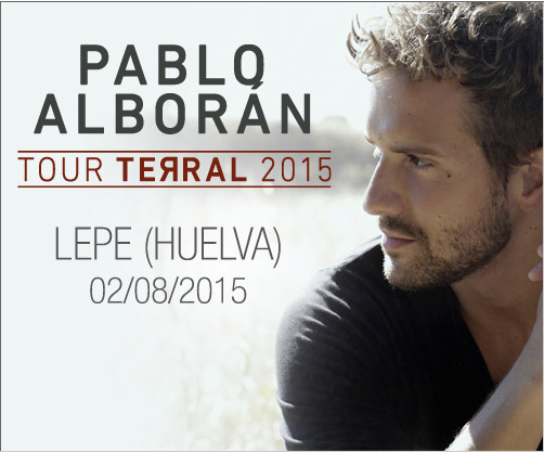 HoleaHuelva's tweet photo. ¿Quiéres ir al concierto de @pabloalboran el 2 de agosto en #Lepe? Sorteamos dos entradas!! http://t.co/Sm4NDkMp6u http://t.co/5sr5GFV99p
