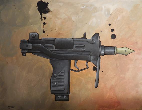 frodoF24's tweet photo. Faire couler l'encre... #CharlieHebdo http://t.co/SdBCAUvtu5