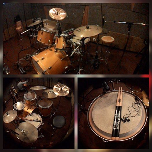 Drum take! <a href="/Ndy_dCestLavie/">♫ Handy Pratama ♫</a> 
#PearlMasterCostom #SolidDrumsStick
#TrackRecording
#7thSong...