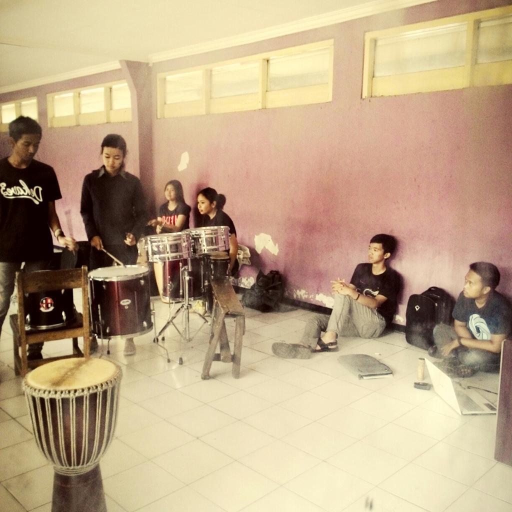Latihan lagi! Semangat #MakeSomeNoise